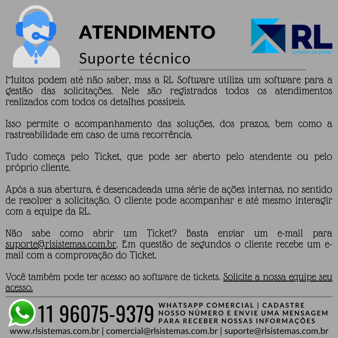 Atendimento: Suporte Técnico